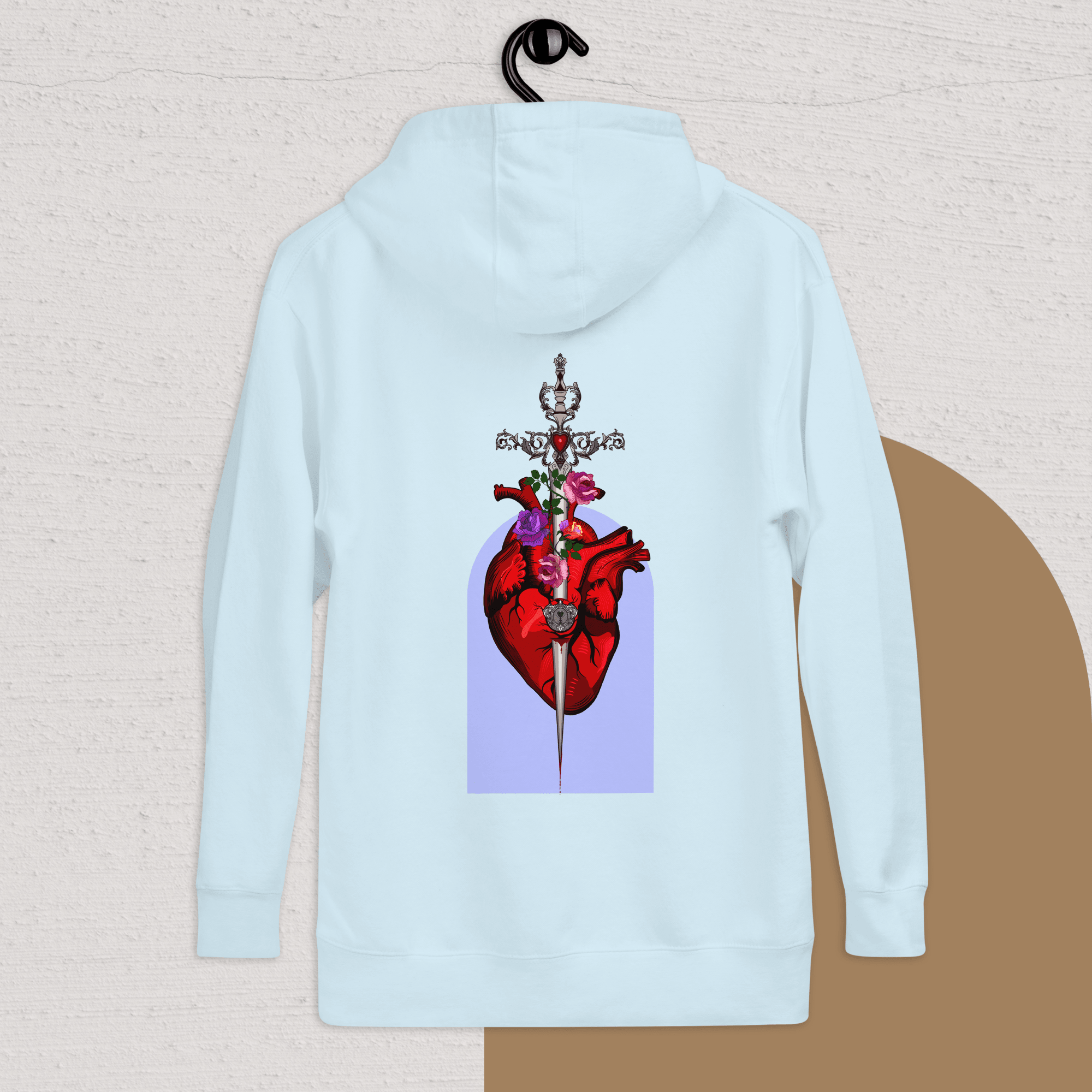 Locked Dagger | Bold Graphic Streetwear | Ink & Fable Apparel - Ink & Fable Apparel 