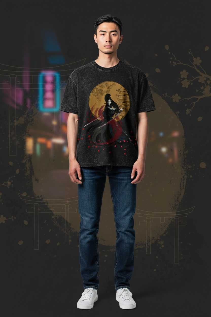 Samurai Warrior | Unisex | Original Art T-Shirt | Ink & Fable Apparel