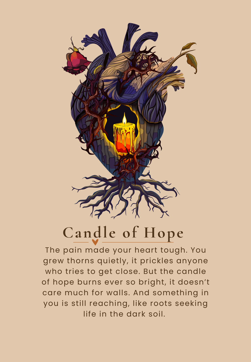 Candle of Hope | Graphic T-Shirt | Ink & Fable Apparel