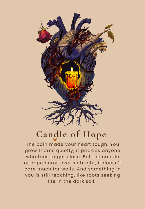 Candle of Hope | Graphic Hoodie | Ink & Fable Apparel