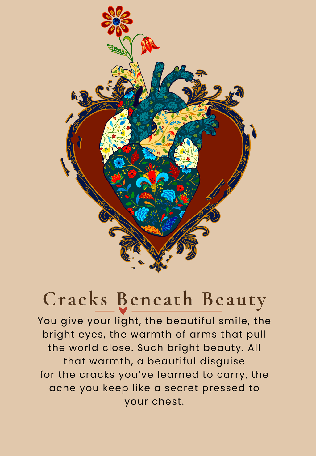 Frozen Heart graphic t-shirt made from 100% organic cotton with eco-friendly design