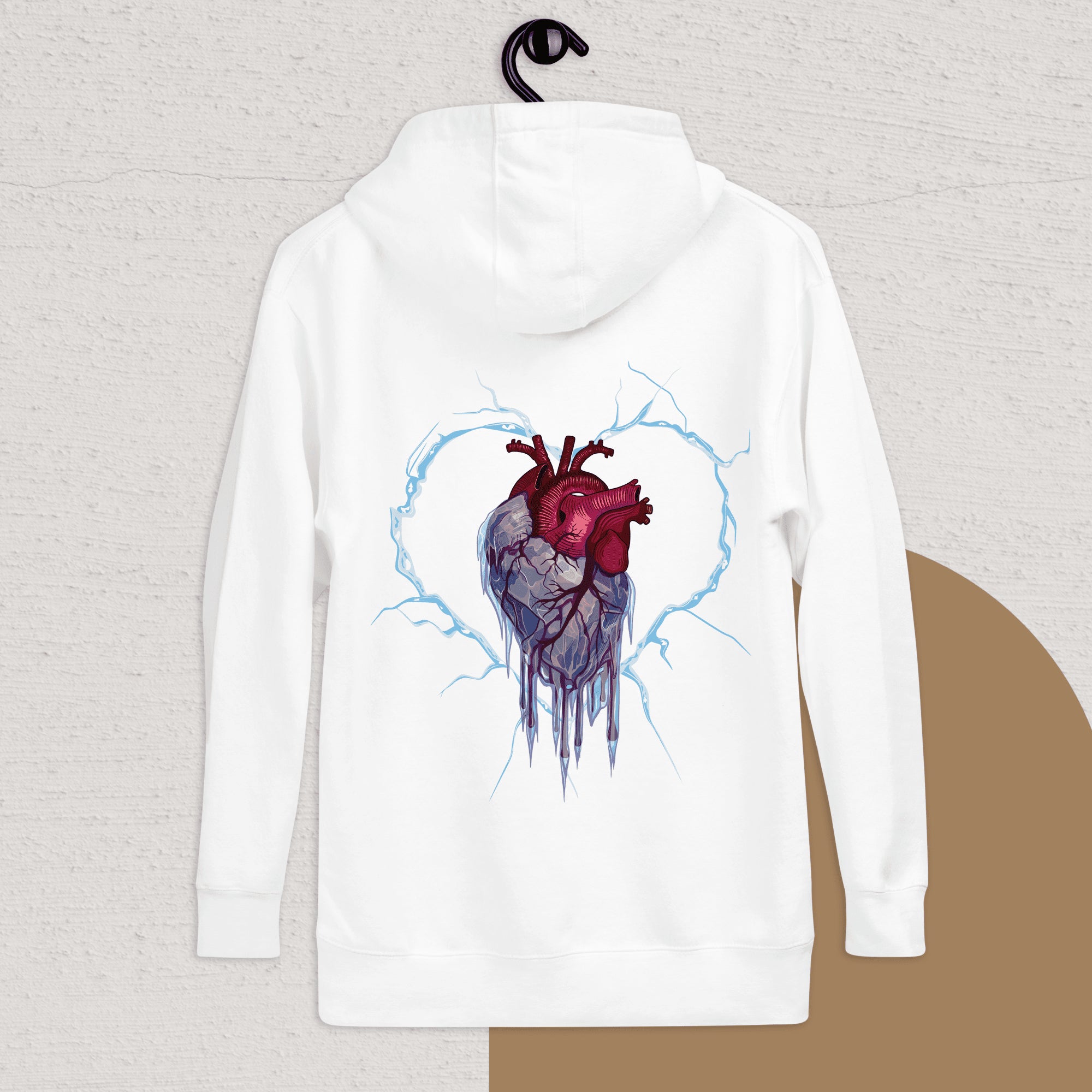 Frozen Heart Hoodie - Ink & Fable Apparel