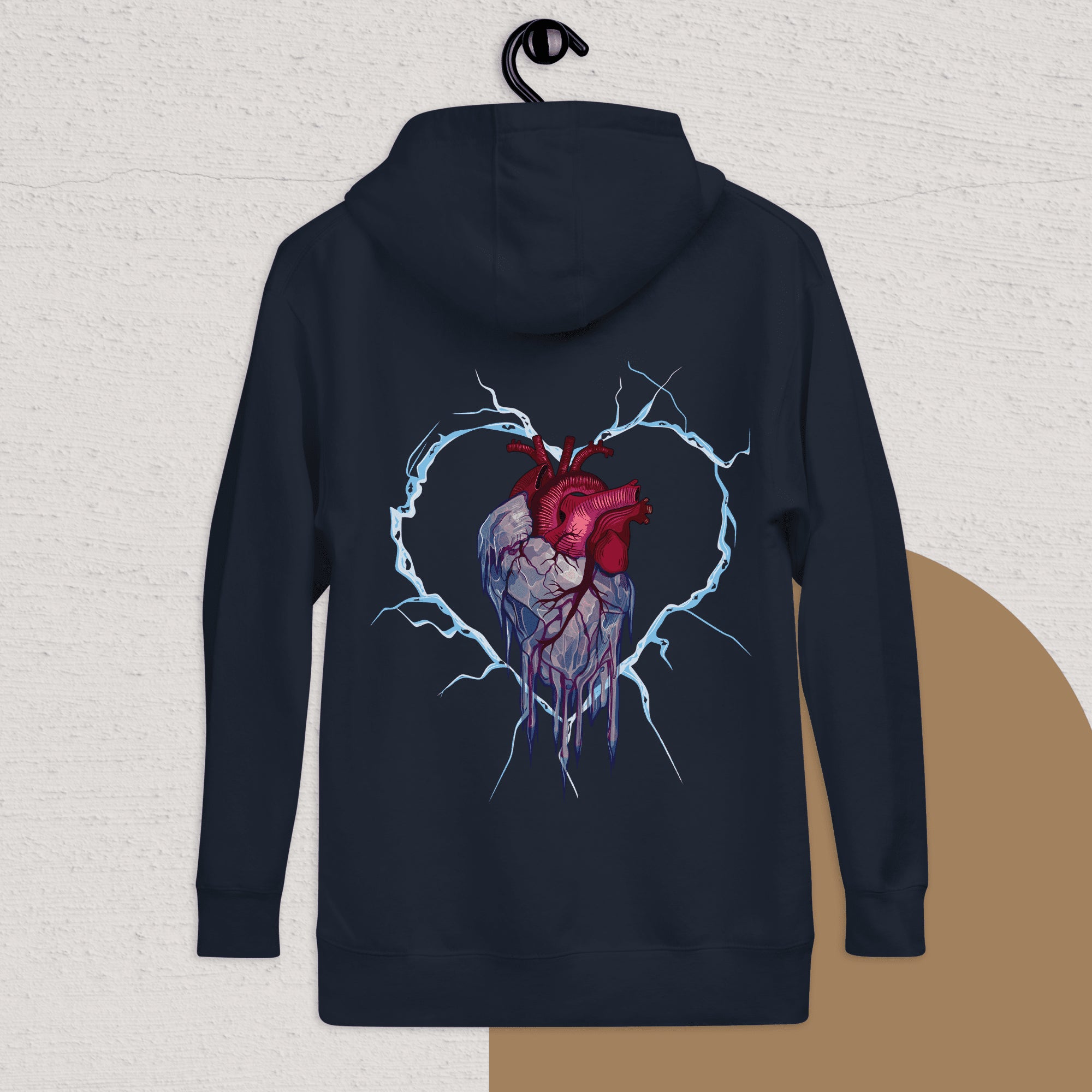 Frozen Heart Hoodie - Ink & Fable Apparel