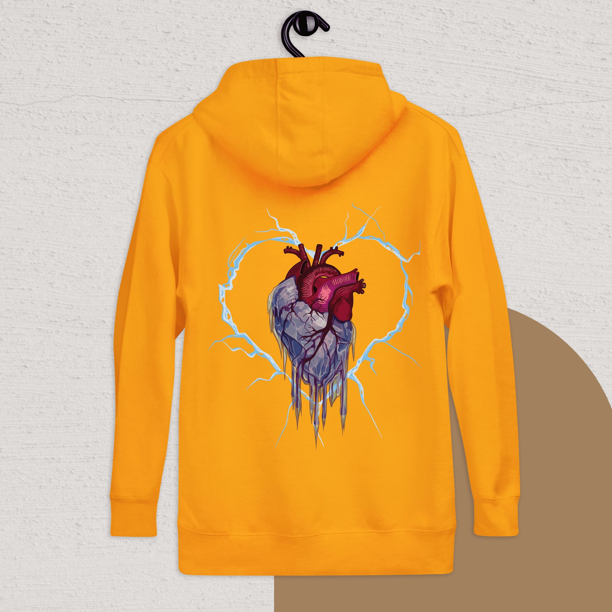 Frozen Heart Hoodie - Ink & Fable Apparel