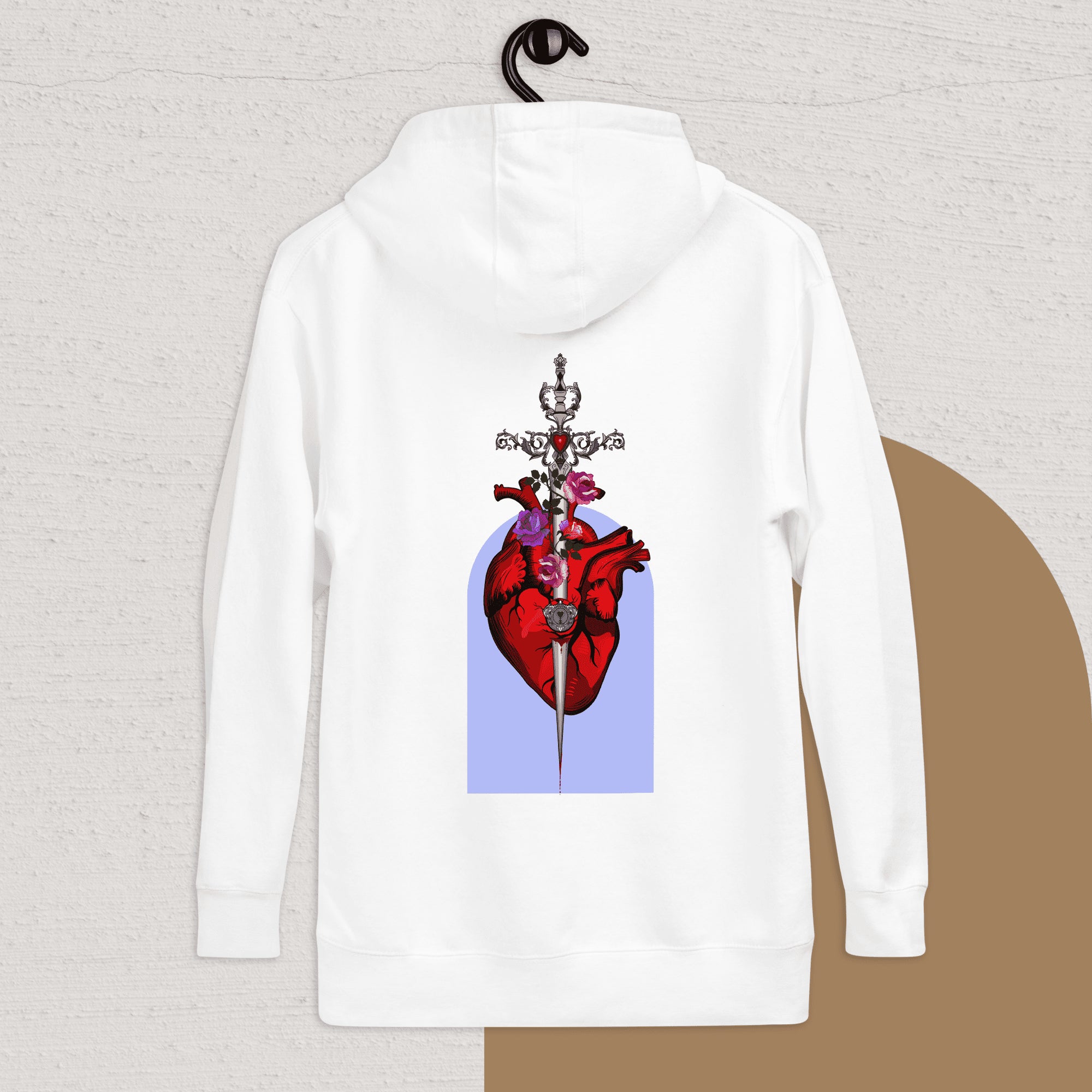 Locked Dagger Hoodie - Ink & Fable Apparel