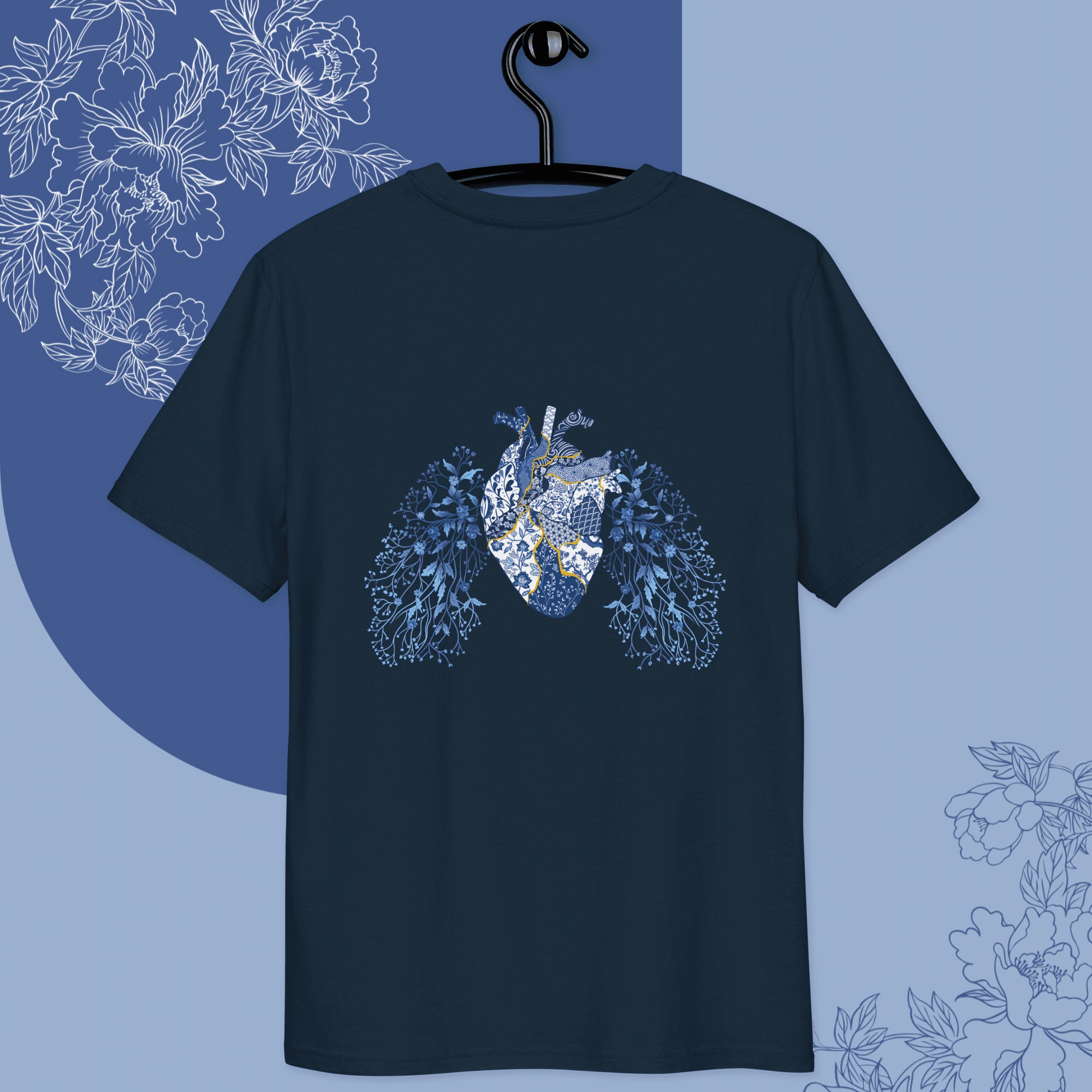 Kintsugi Heart T-Shirt - Ink & Fable Apparel