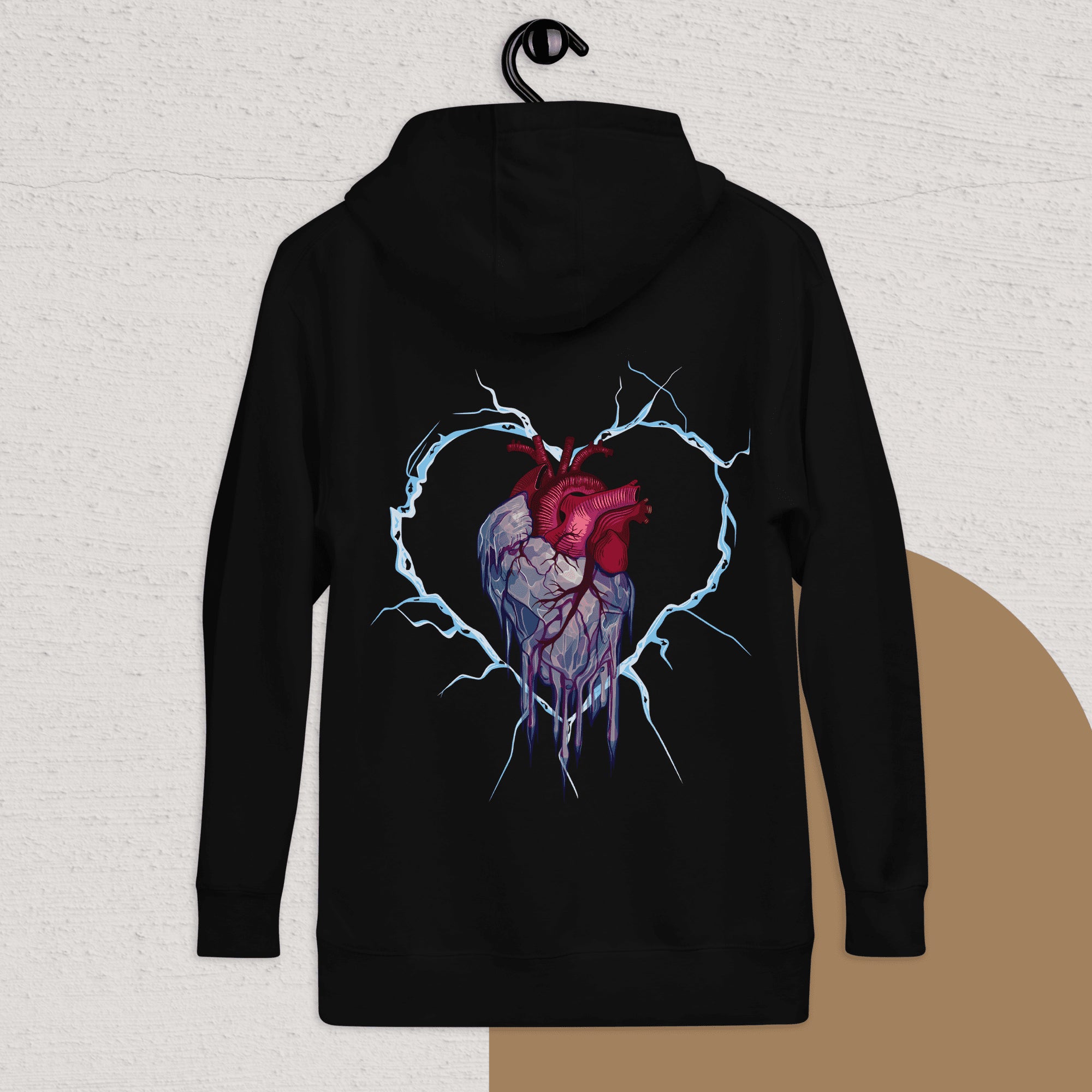 Frozen Heart Hoodie - Ink & Fable Apparel