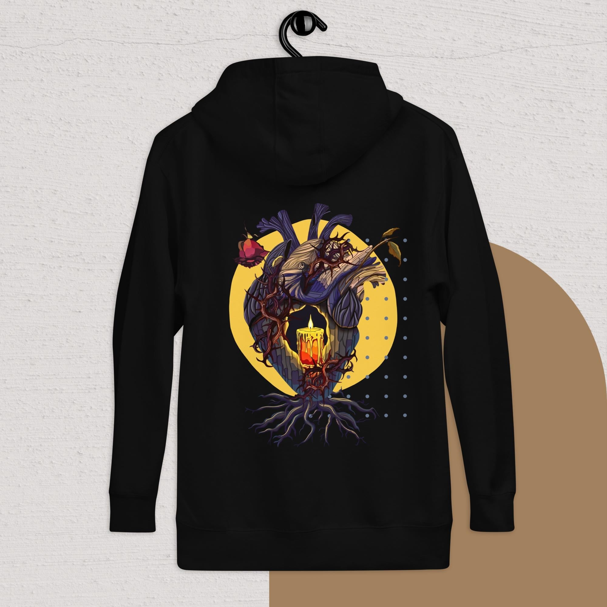 Candle of Hope Hoodie - Ink & Fable Apparel