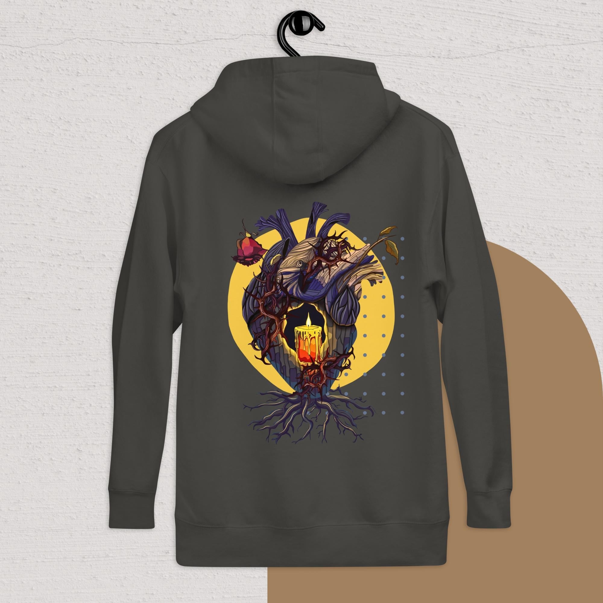 Candle of Hope Hoodie - Ink & Fable Apparel