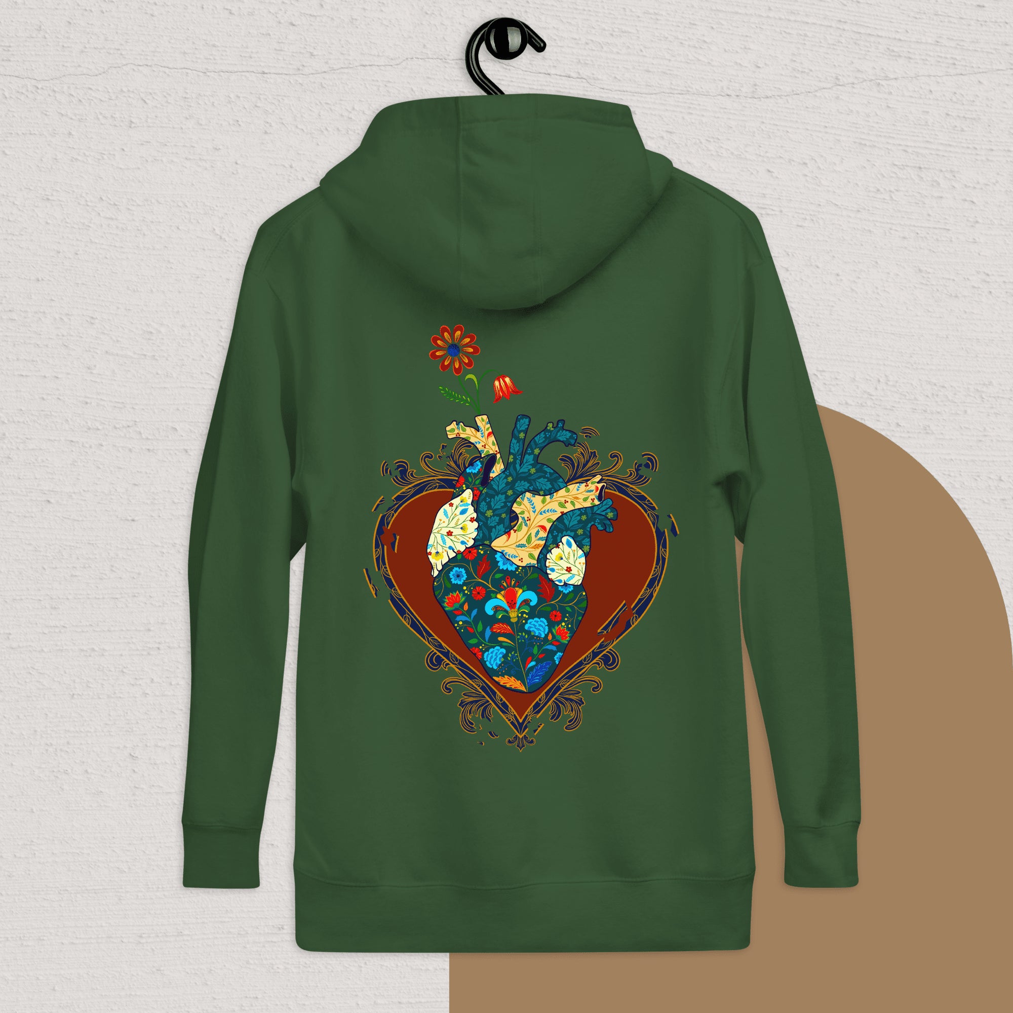Cracks Beneath Beauty Hoodie - Ink & Fable Apparel