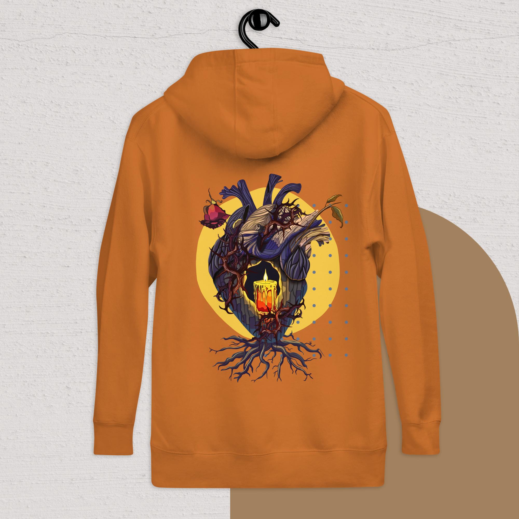 Candle of Hope Hoodie - Ink & Fable Apparel