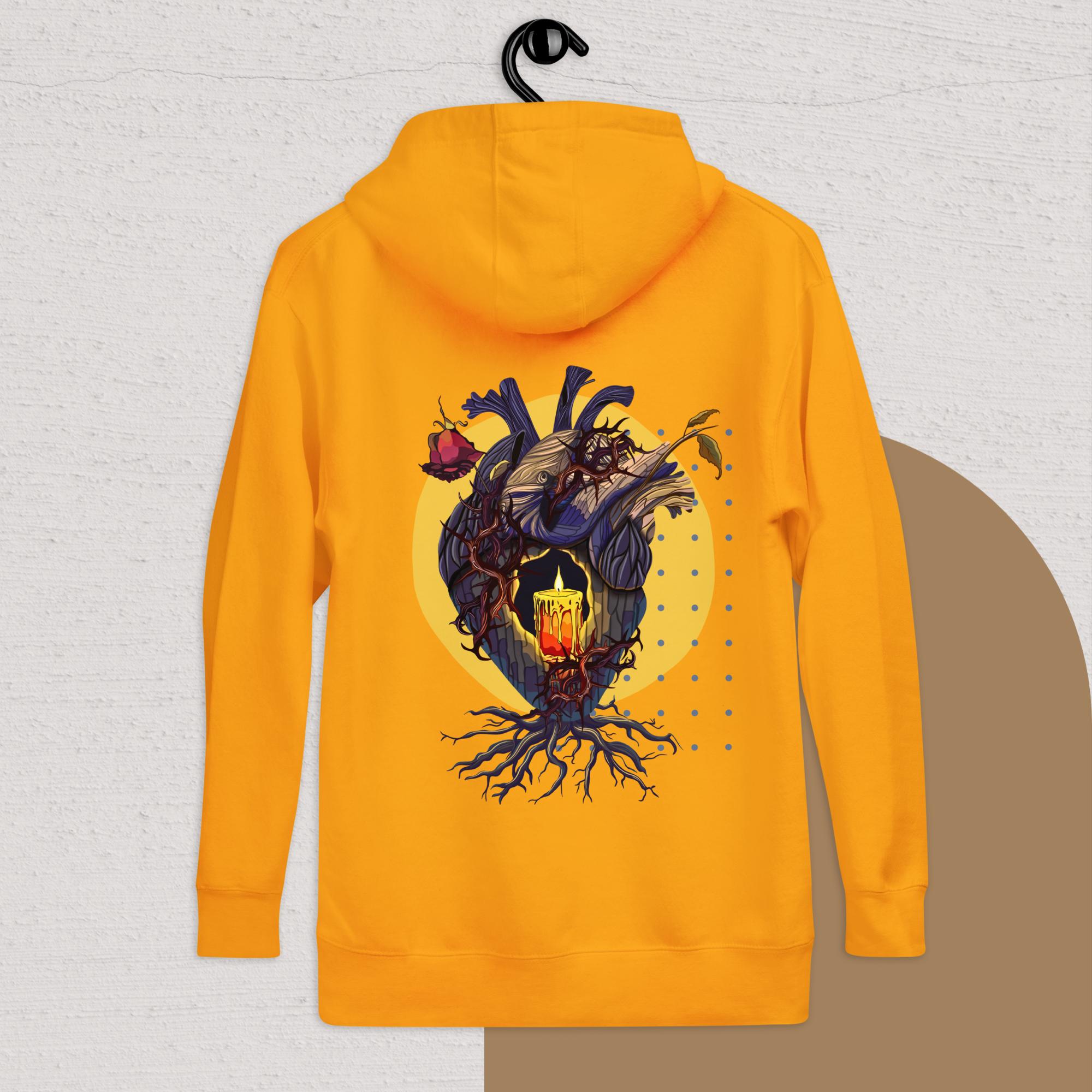 Candle of Hope Hoodie - Ink & Fable Apparel
