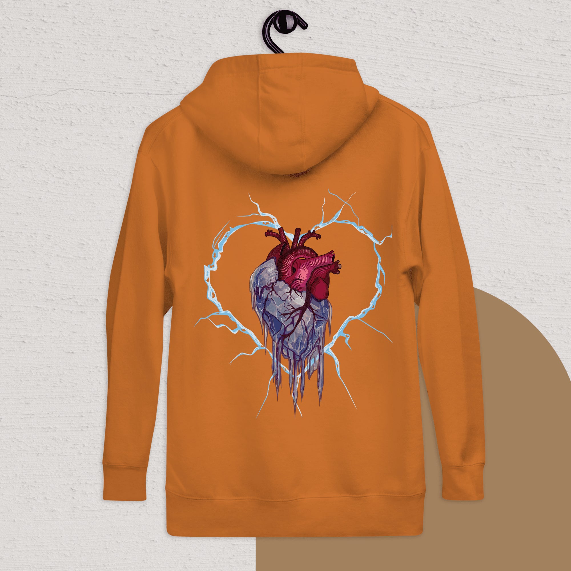 Frozen Heart Hoodie - Ink & Fable Apparel
