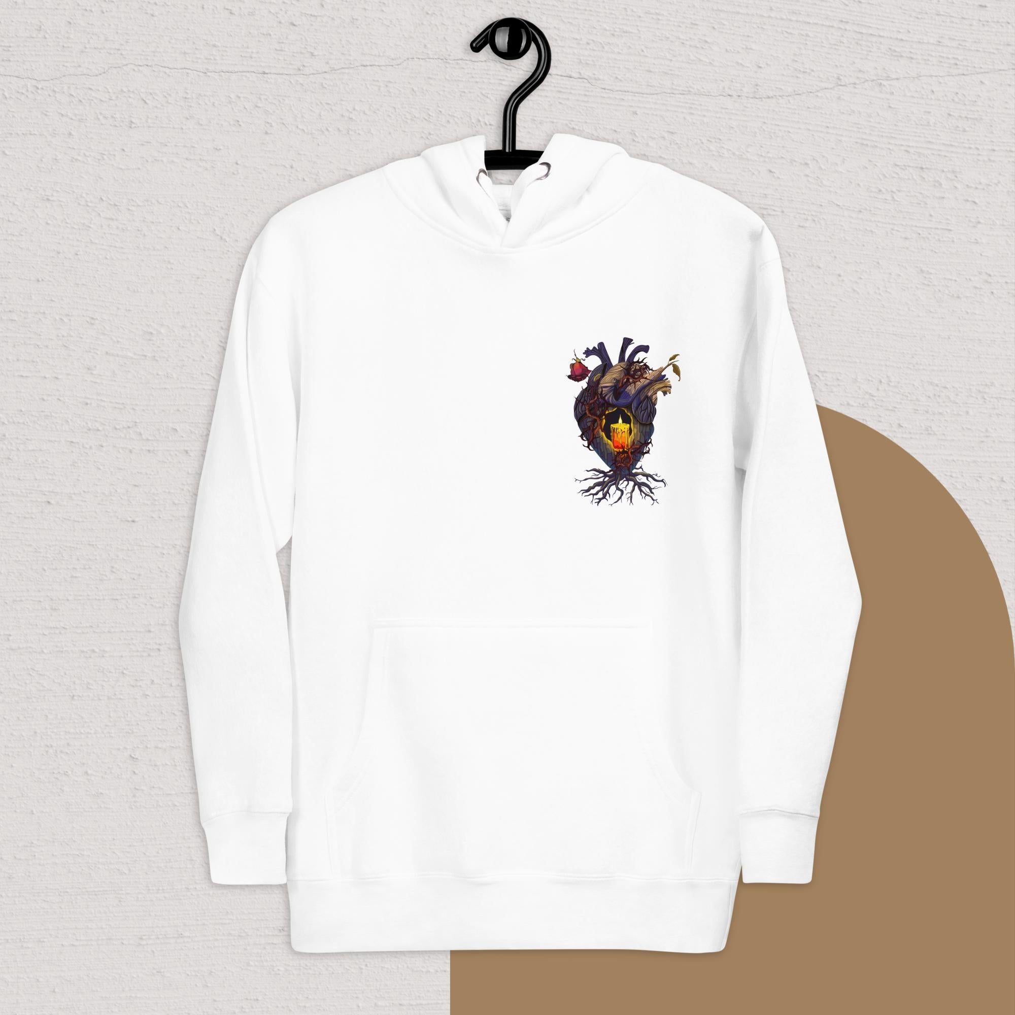 Candle of Hope Hoodie - Ink & Fable Apparel