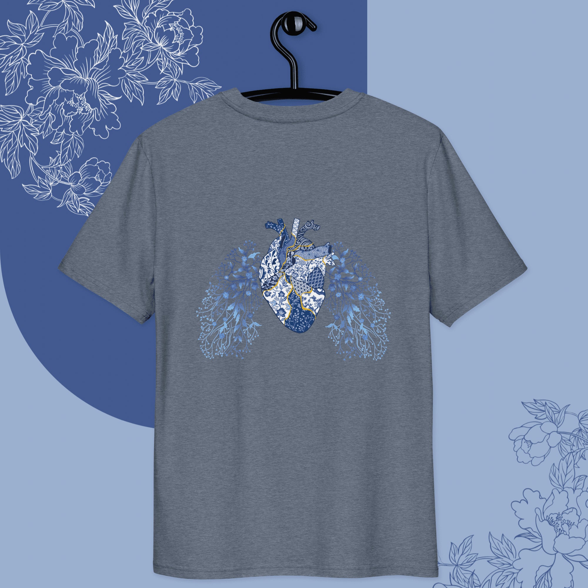 Kintsugi Heart T-Shirt - Ink & Fable Apparel
