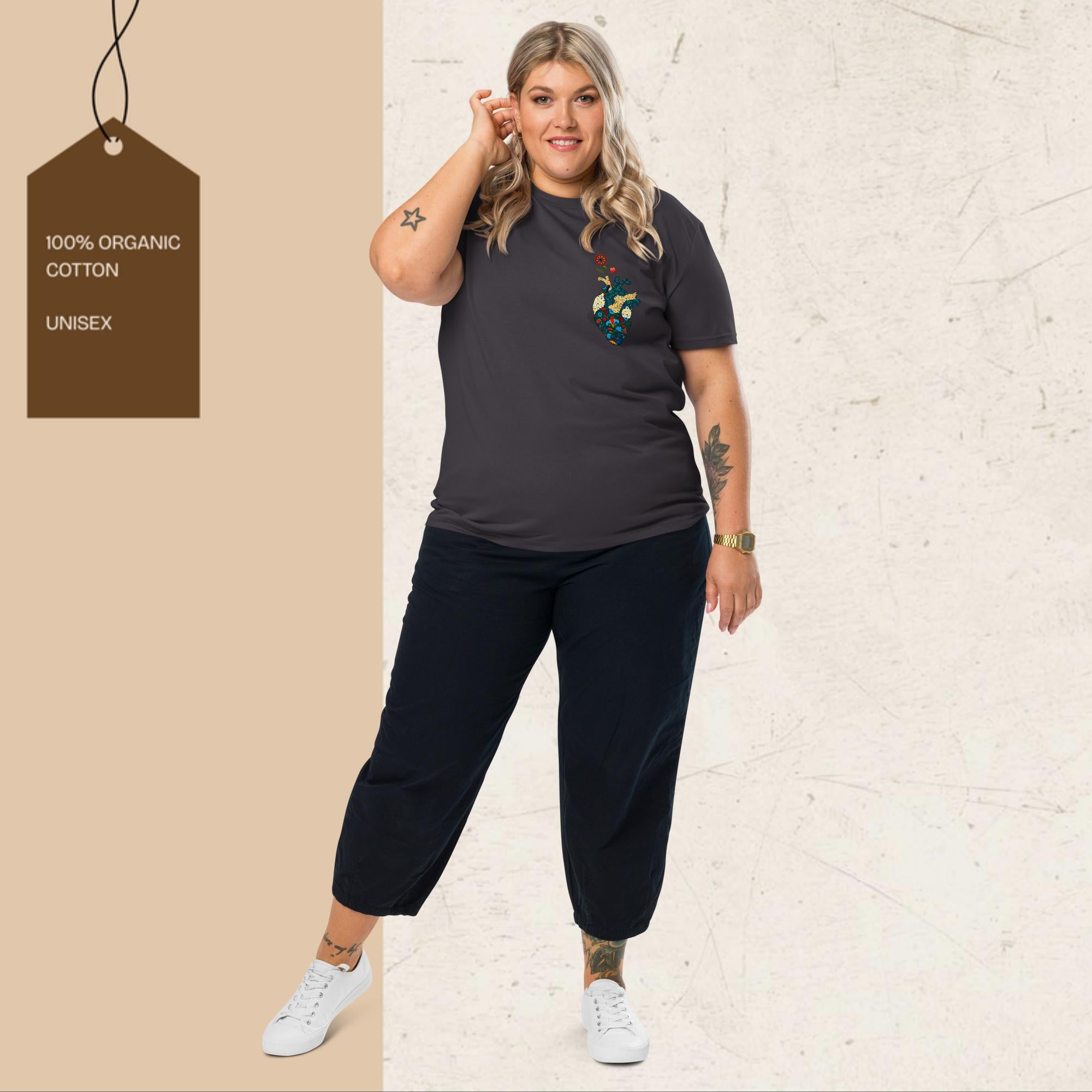 Cracks Beneath Beauty | Graphic T-Shirt | Ink & Fable Apparel
