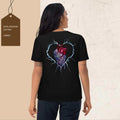 Frozen Heart graphic t-shirt made from 100% organic cotton with eco-friendly design
