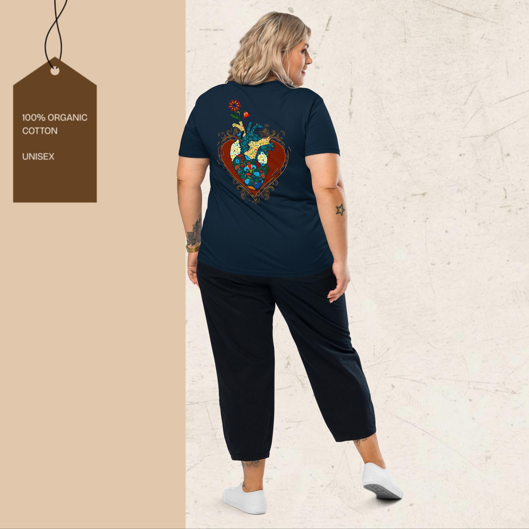 Cracks Beneath Beauty | Graphic T-Shirt | Ink & Fable Apparel