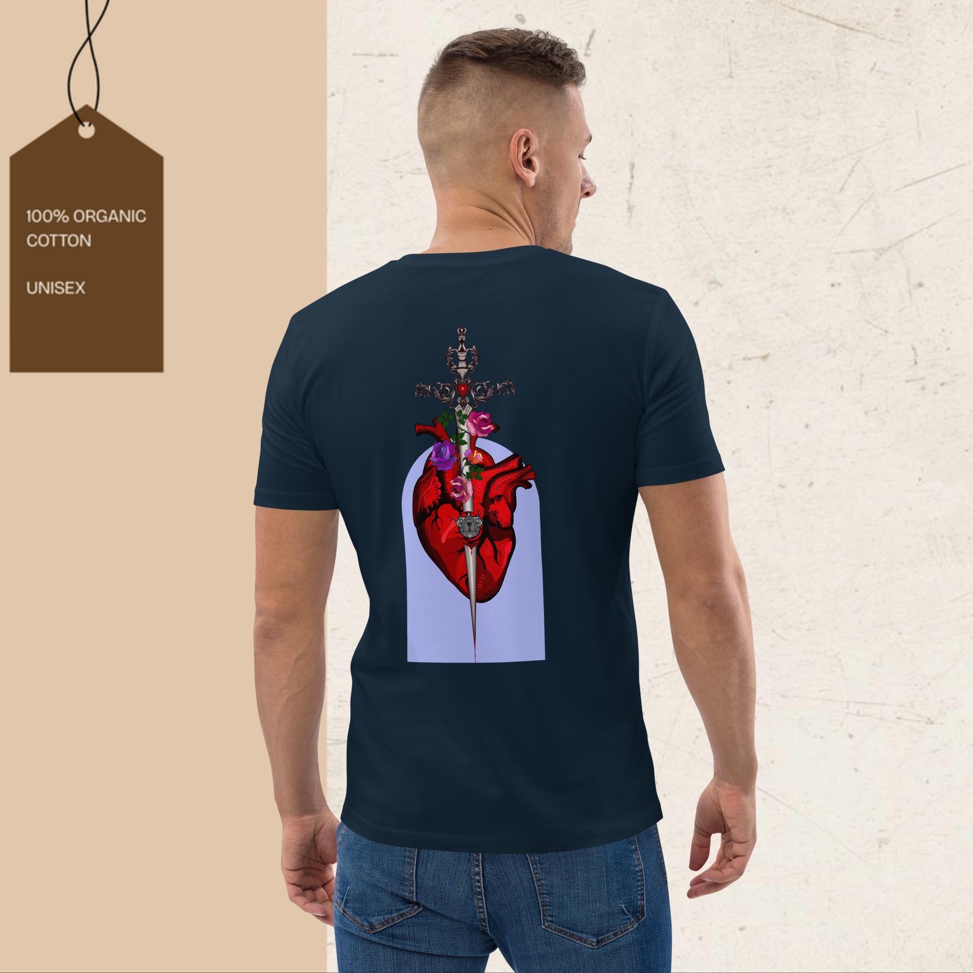 Locked Dagger | Graphic T-Shirt | Ink & Fable Apparel
