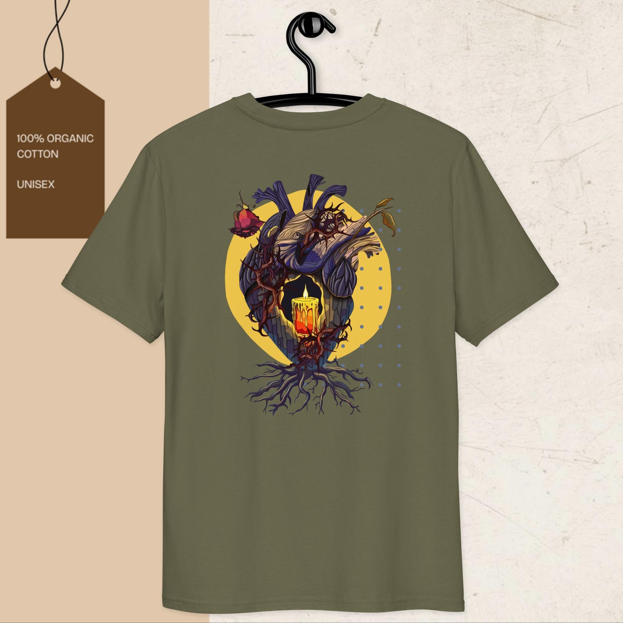 Candle of Hope | Graphic T-Shirt | Ink & Fable Apparel