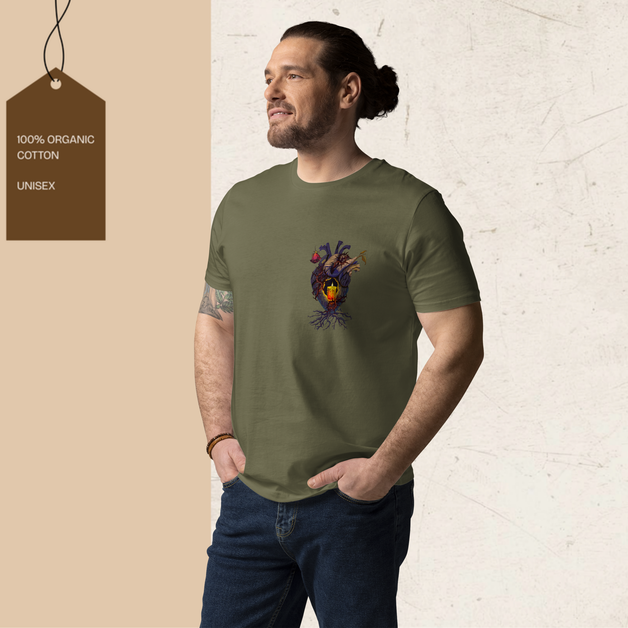 Candle of Hope | Graphic T-Shirt | Ink & Fable Apparel