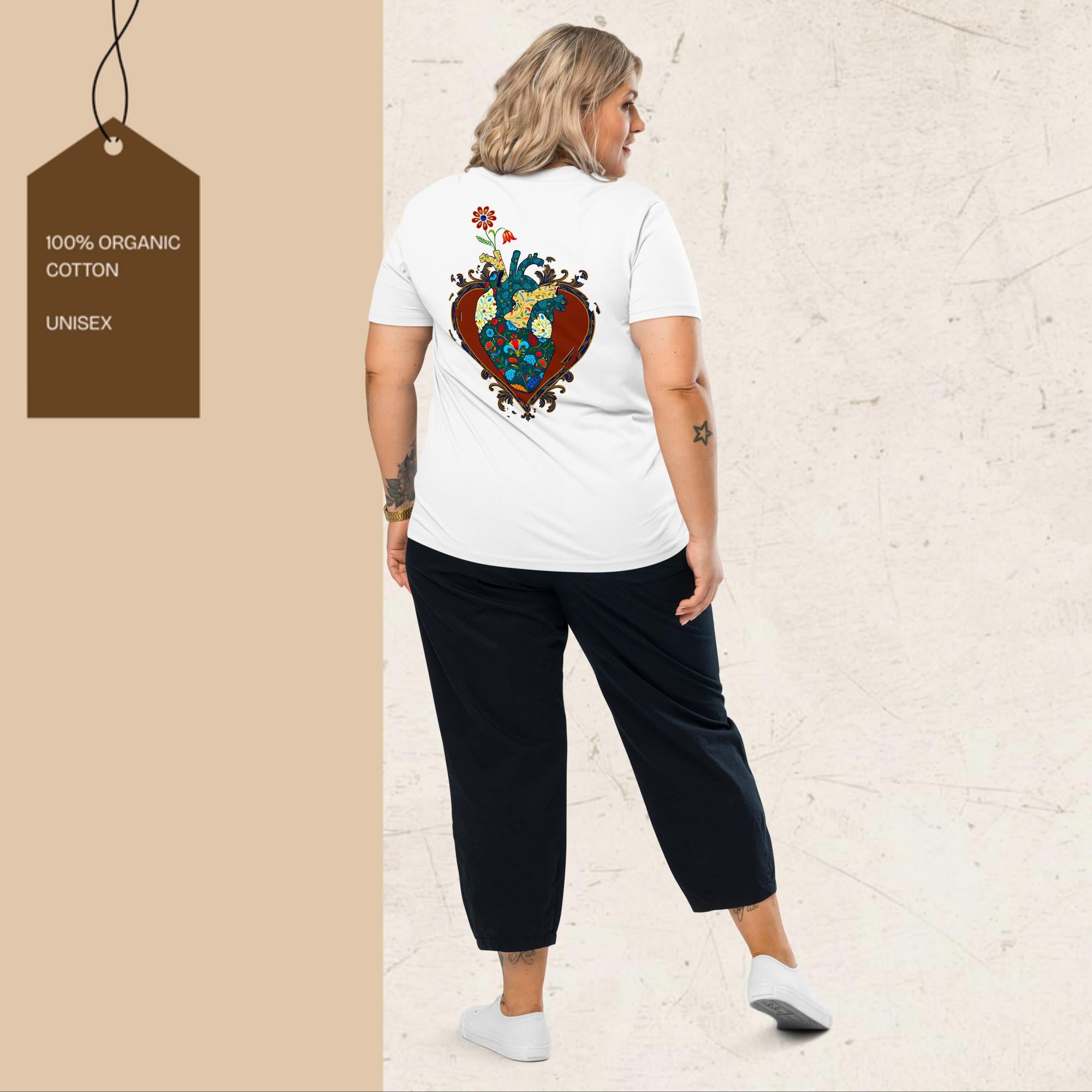 Cracks Beneath Beauty | Graphic T-Shirt | Ink & Fable Apparel