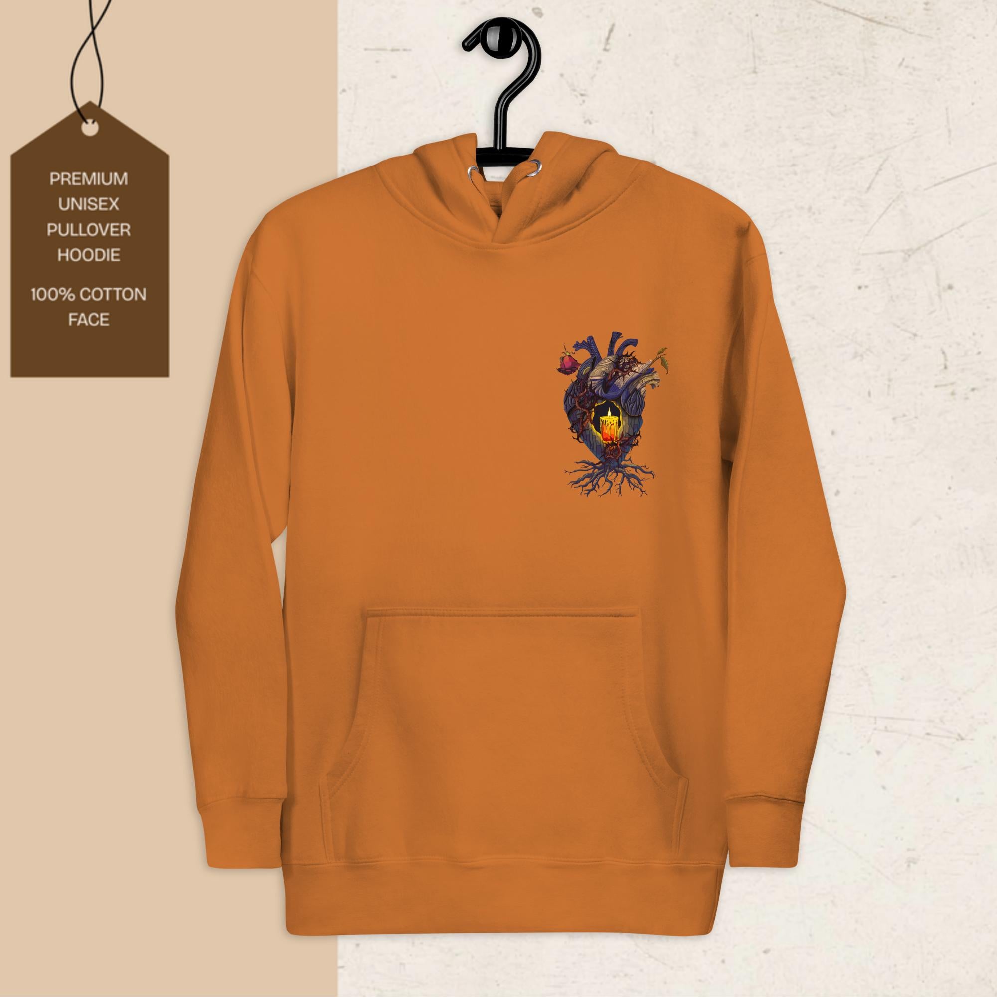 Candle of Hope | Graphic Hoodie | Ink & Fable Apparel