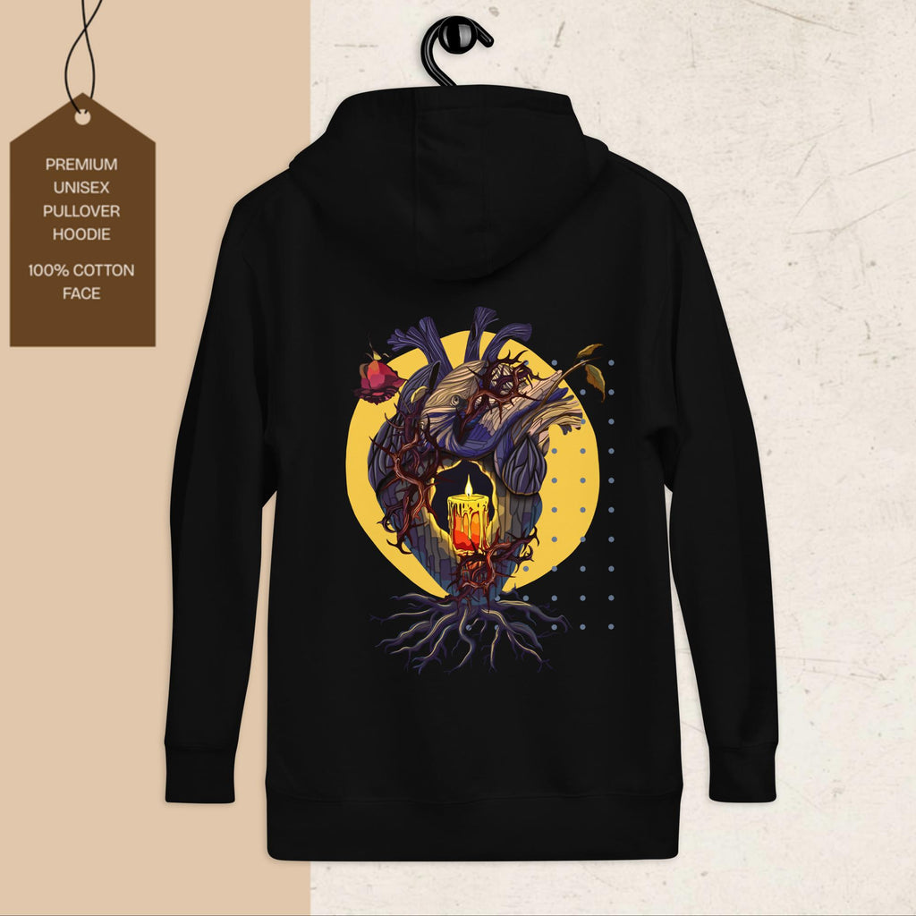 Candle of Hope | Graphic Hoodie | Ink & Fable Apparel