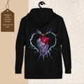 Frozen Heart | Graphic Hoodie | Ink & Fable Apparel