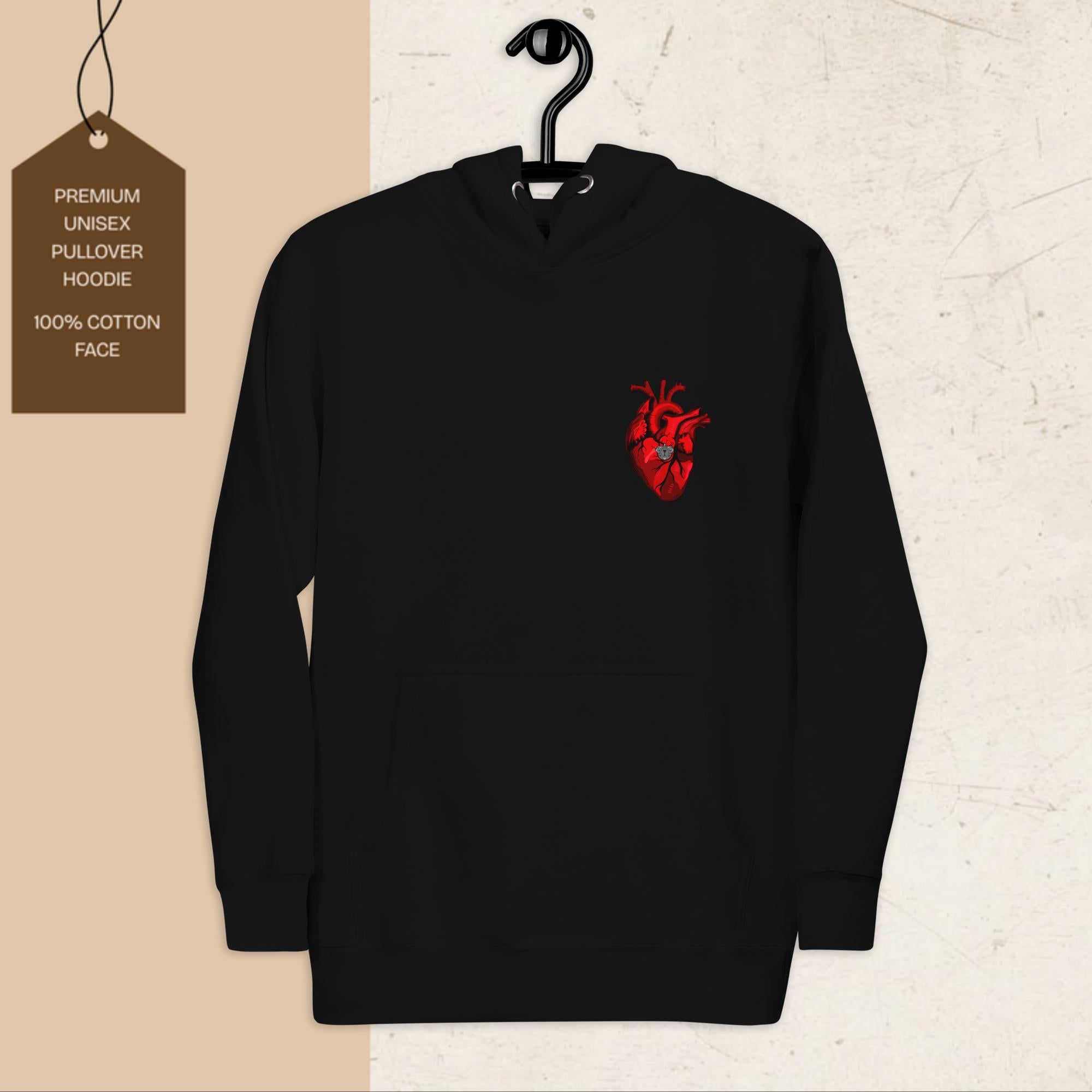 Locked Dagger | Graphic Hoodie | Ink & Fable Apparel