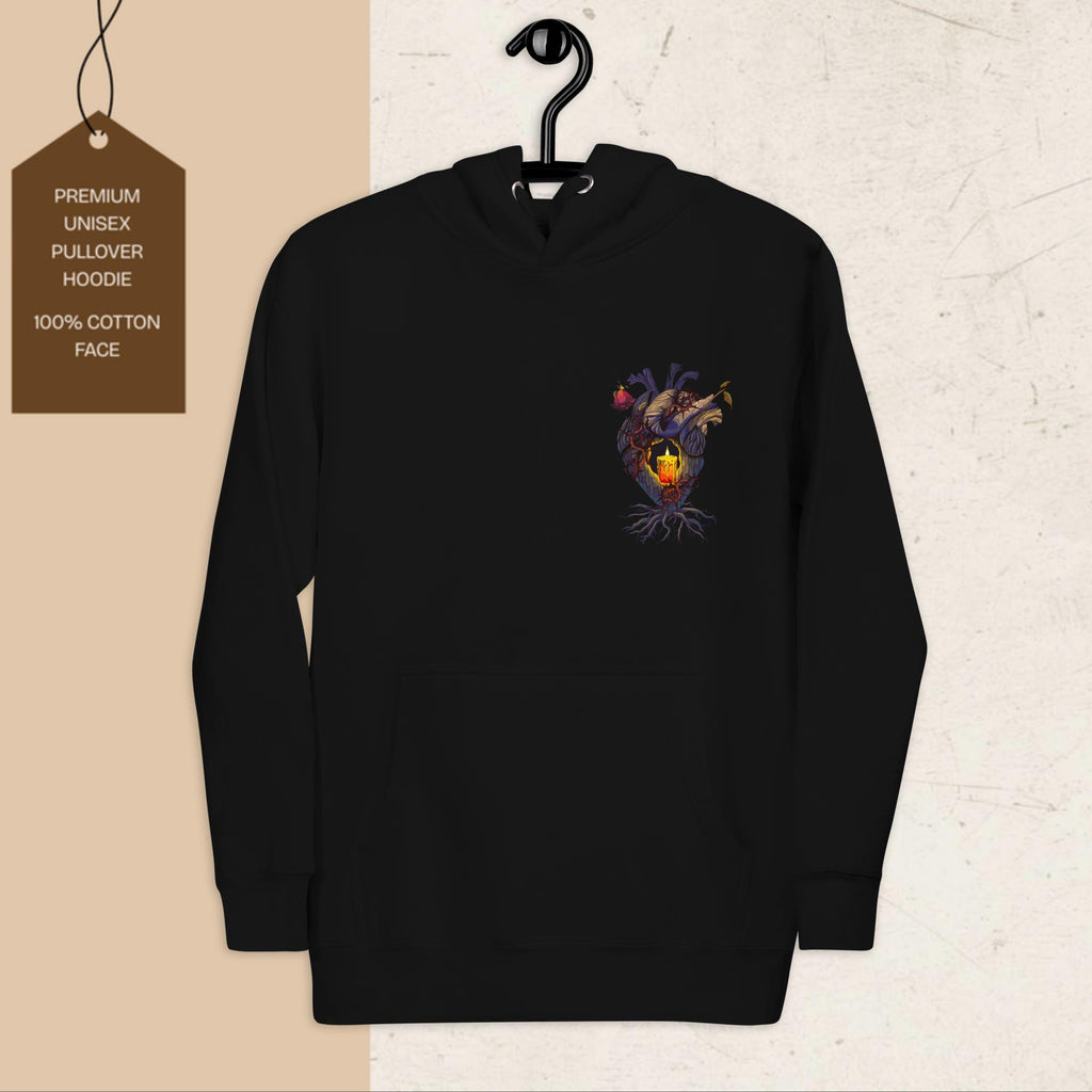 Candle of Hope | Graphic Hoodie | Ink & Fable Apparel
