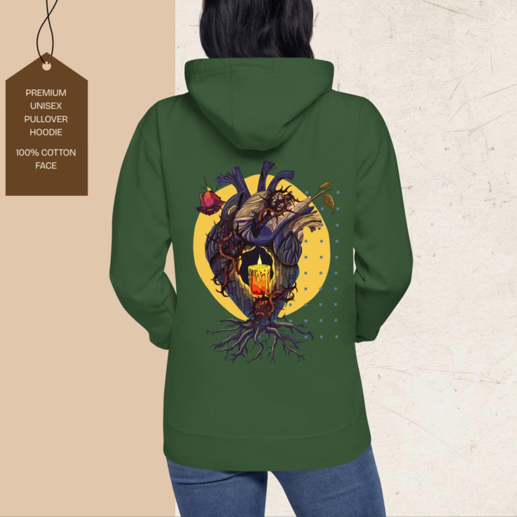 Candle of Hope | Graphic Hoodie | Ink & Fable Apparel
