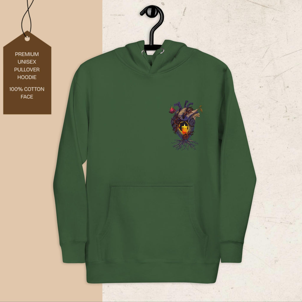 Candle of Hope | Graphic Hoodie | Ink & Fable Apparel