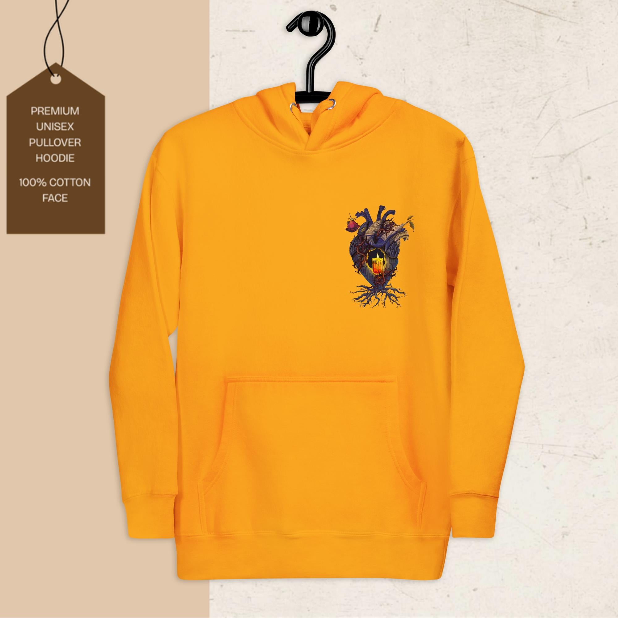 Candle of Hope | Graphic Hoodie | Ink & Fable Apparel